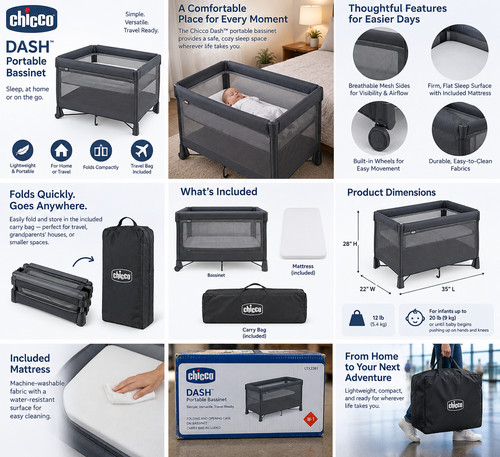 Chicco dash instant setup - dash,