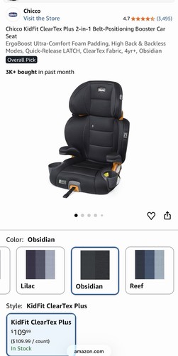 Chicco onsidian kidfit - onsidian,